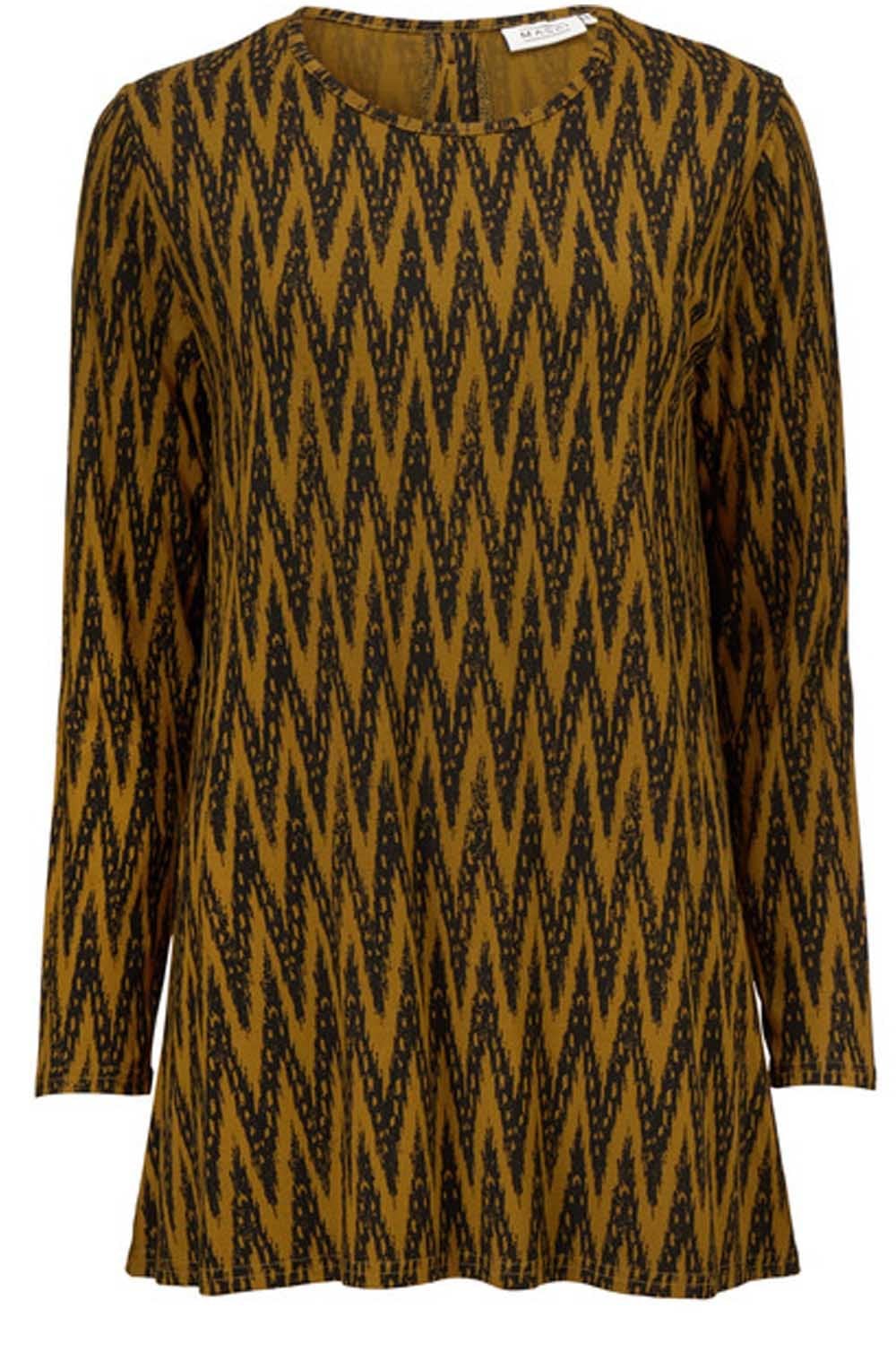 Birte Patterned Jersey Top