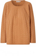 Bisquit Cable Knit Faylah Jumper