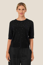 Black All Over Sparkle Faldine Jumper