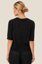 Black All Over Sparkle Faldine Jumper