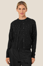 Black All Over Sparkle Lucindia Cardigan