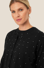 Black All Over Sparkle Lucindia Cardigan