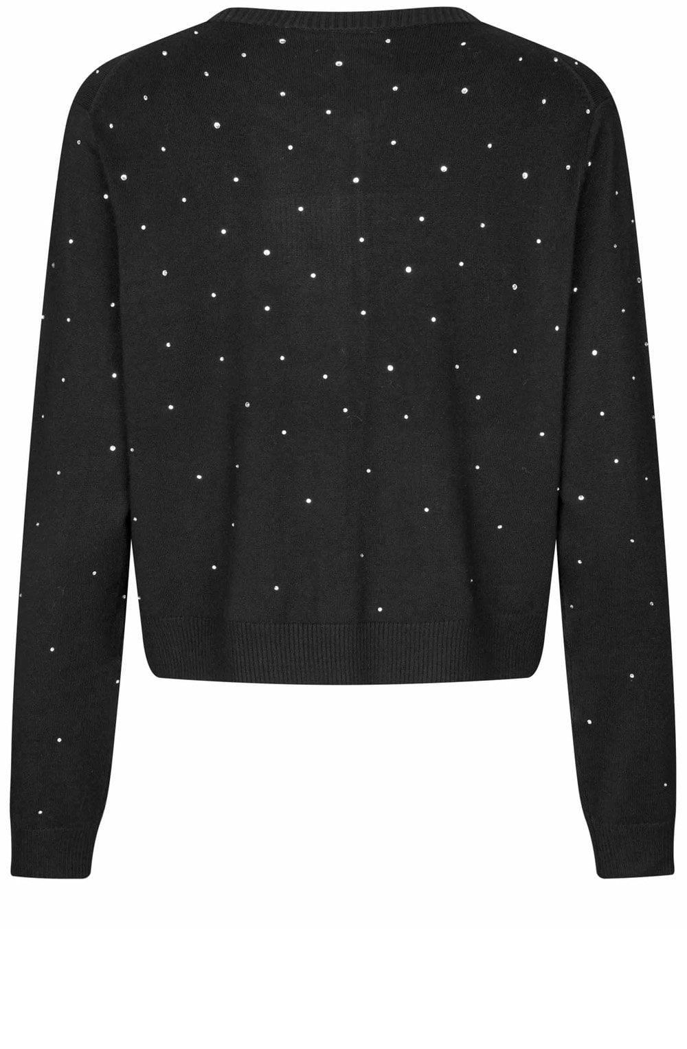 Black All Over Sparkle Lucindia Cardigan