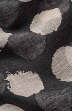 Black and Beige Polka Dot Adixia Scarf