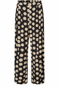 Black and Cream Polka Dot Patty Trousers