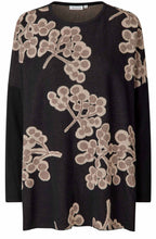 Black and Golden Floral Feluca Jumper