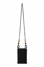 Black Crochet Crossbody Rovia Bag