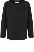 Black Destiny Relaxed Sweater
