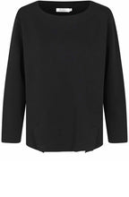 Black Destiny Relaxed Sweater