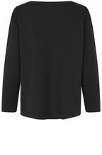 Black Destiny Relaxed Sweater
