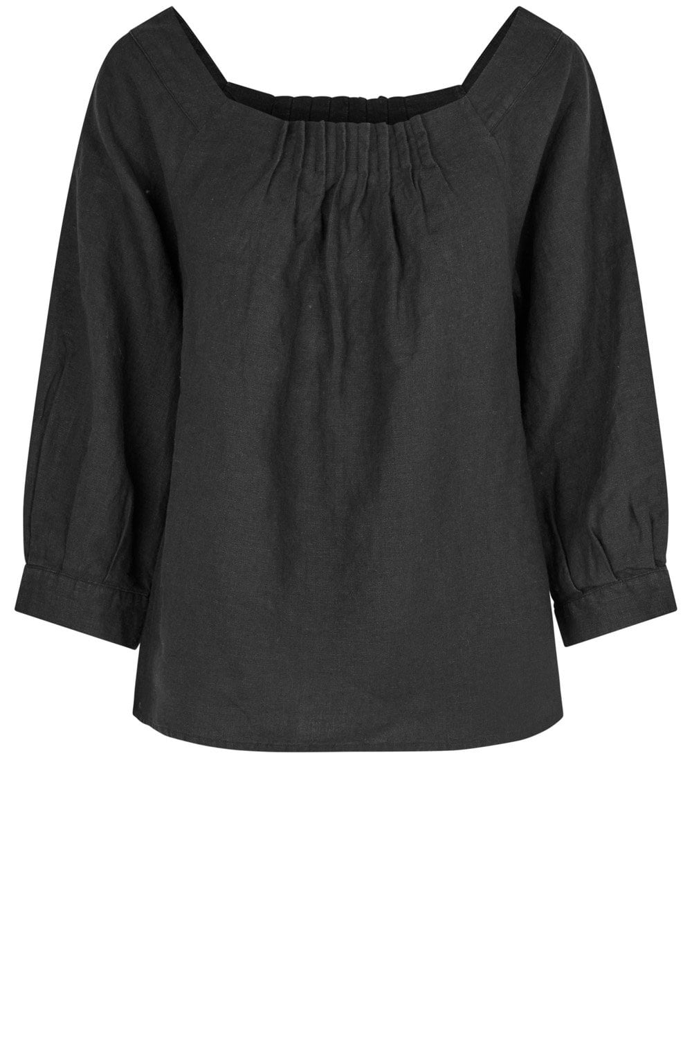 Black Duffy Blouse