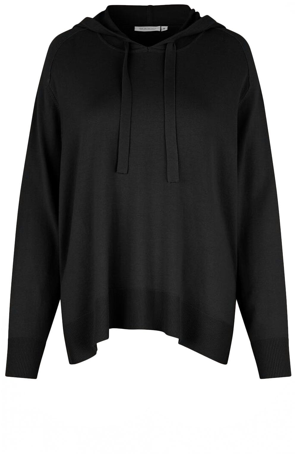 Black Fiola Hooded Jumper