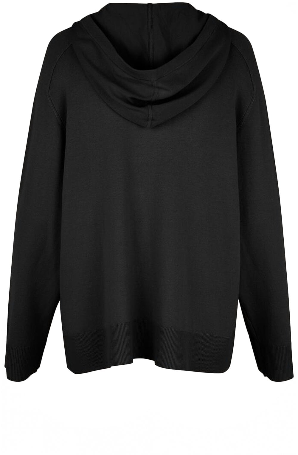 Black Fiola Hooded Jumper