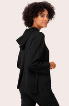 Black Fiola Hooded Jumper