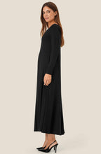 Black Nubelle Jersey Tulip Dress