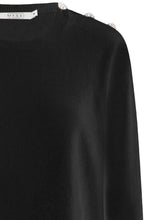 Black Pearl Button Filziana Jumper