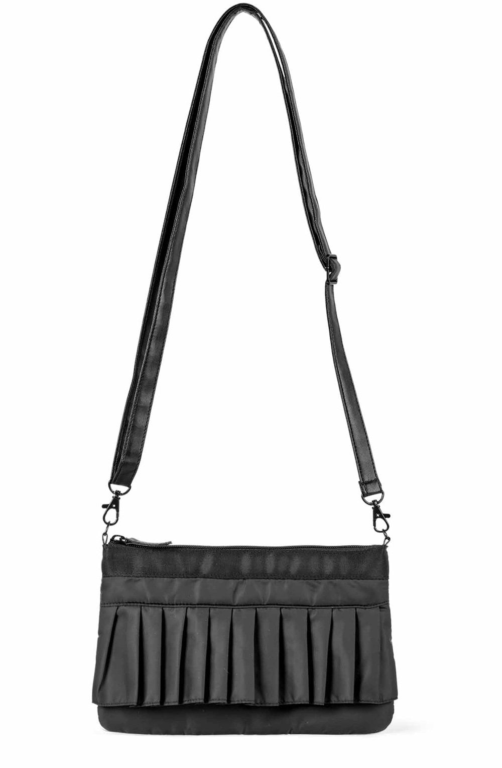 Black Runnika Ruffle Bag