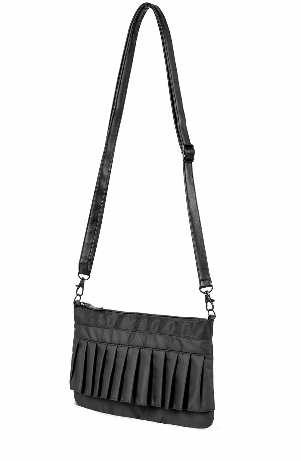 Black Runnika Ruffle Bag