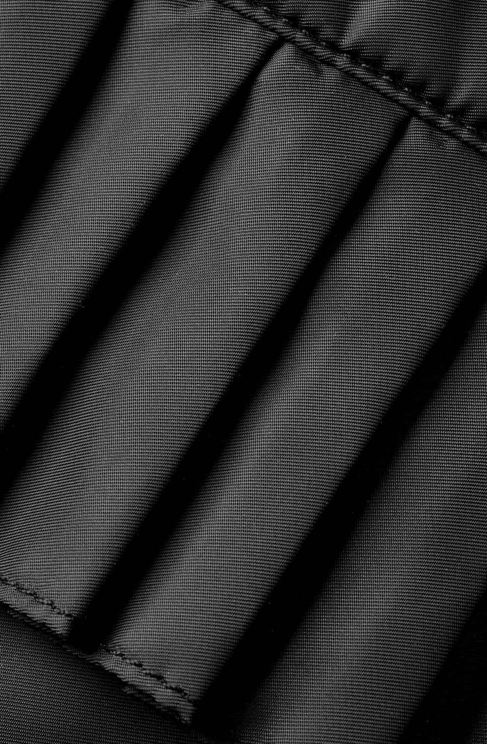Black Runnika Ruffle Bag