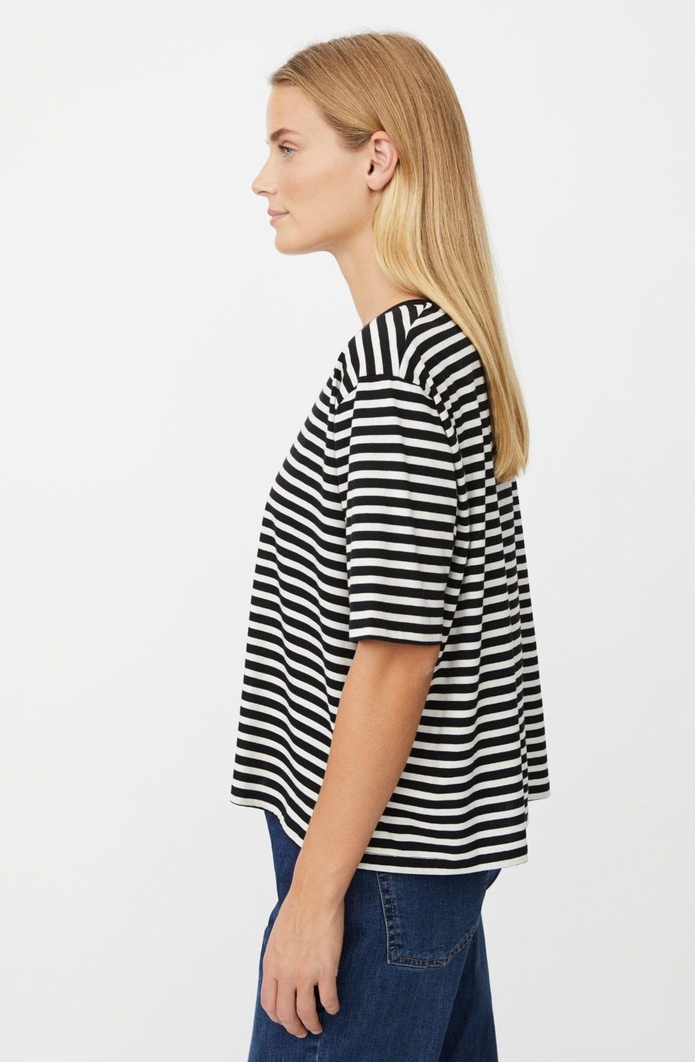 Black Striped Doreann T-Shirt
