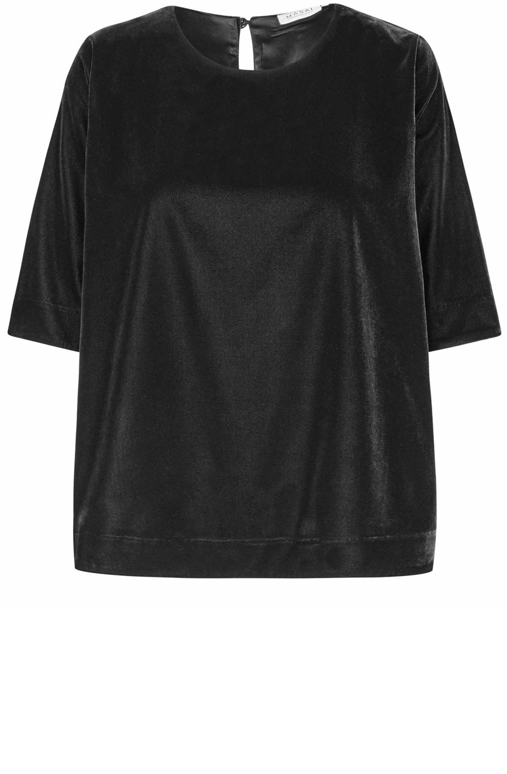 Black Velvet Daila Blouse