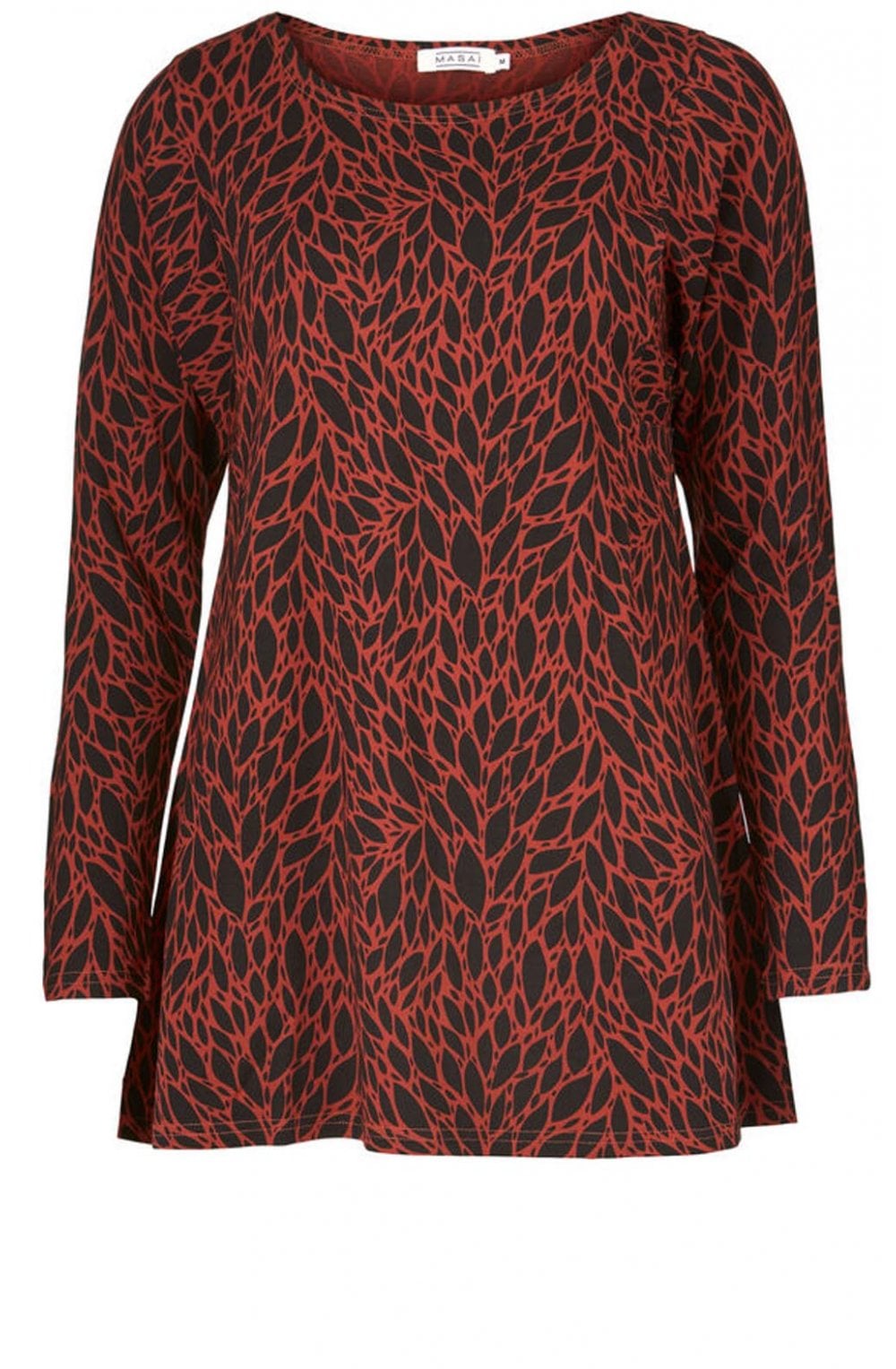 Blanca Patterned Jersey Top