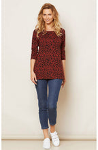 Blanca Patterned Jersey Top