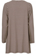 Blanca Striped Jersey Top
