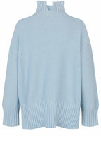 Blue Fog Chunky Knit Frydah Jumper