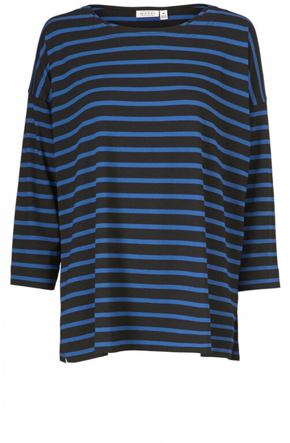 Bluma Blue Striped Top