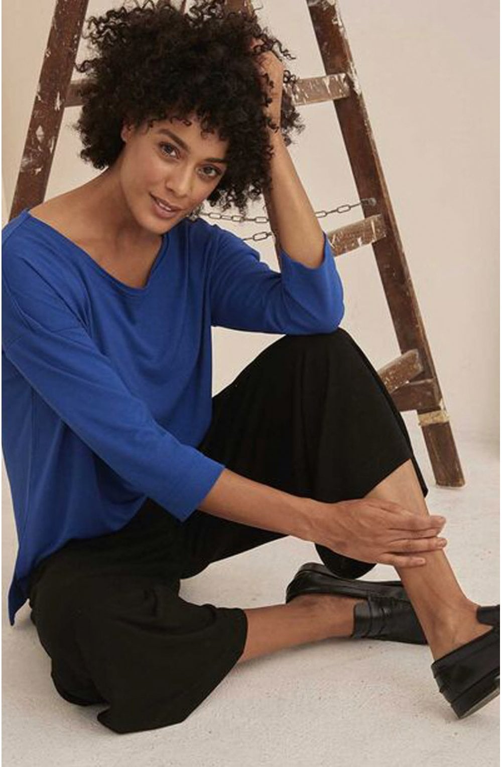 Bluma Royal Blue Top