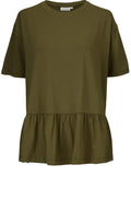 Bodil Green Jersey Top