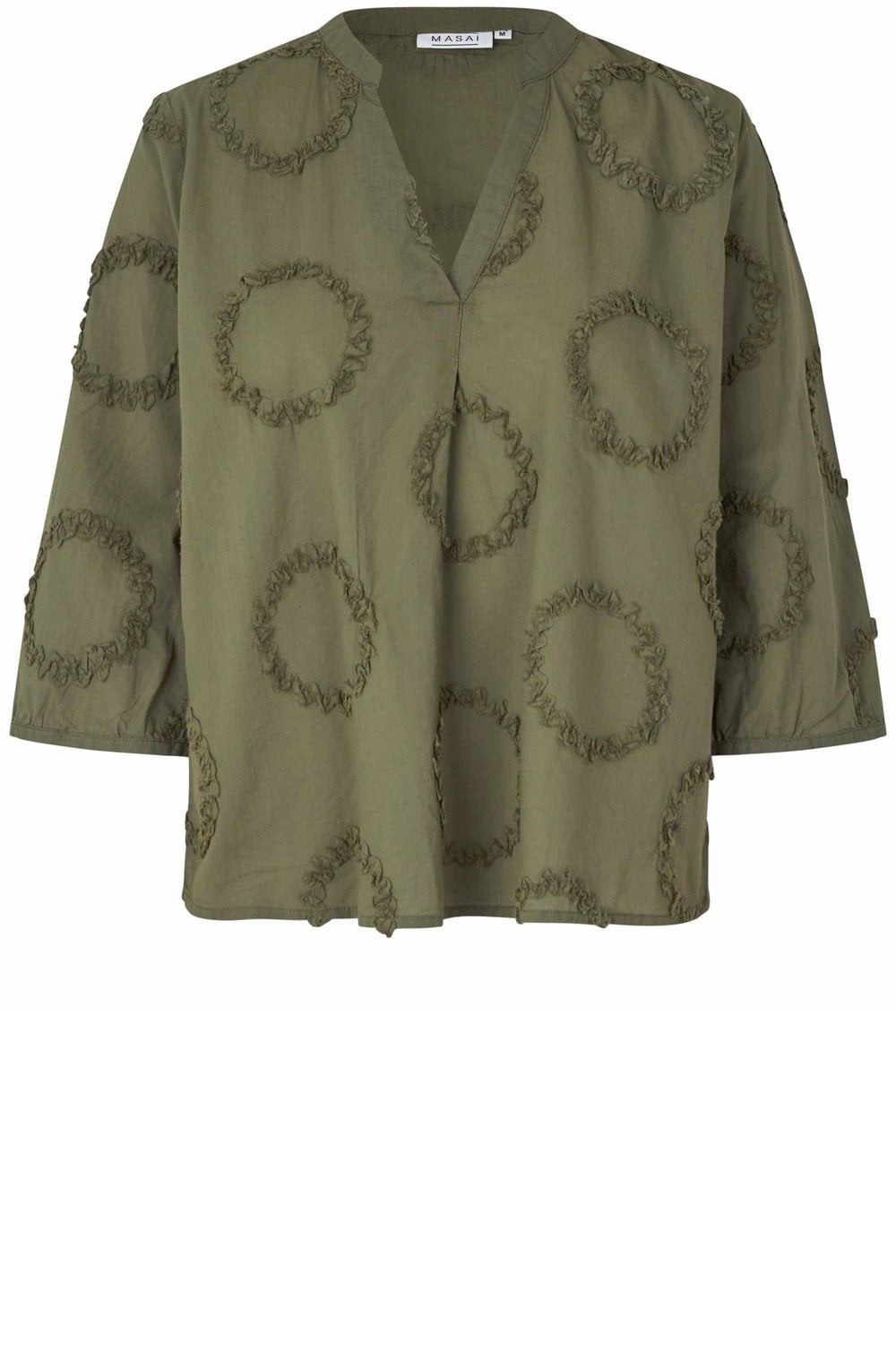 Boganda Green Floral Blouse