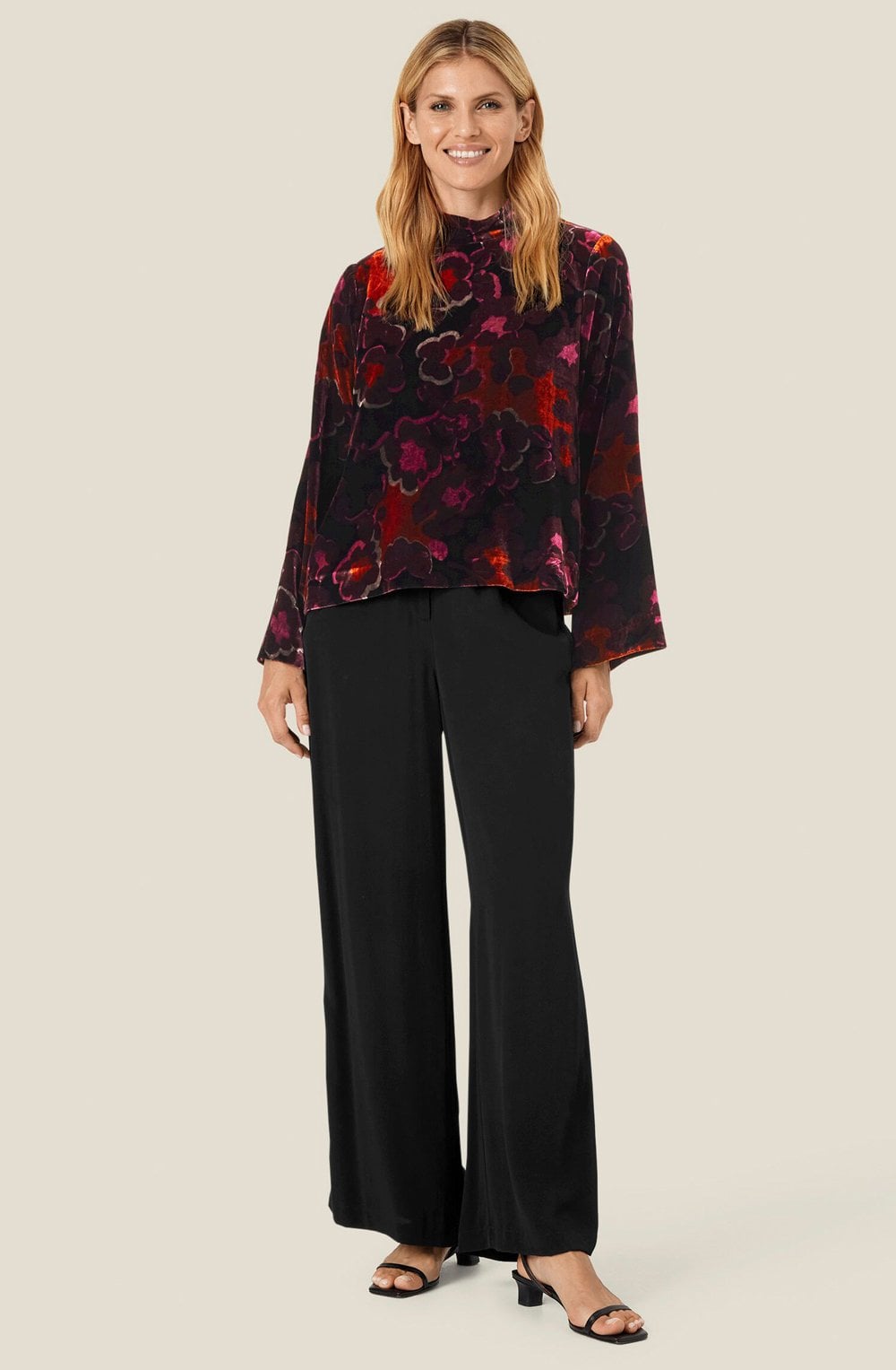 Bolette Potters Clay Velvet Top
