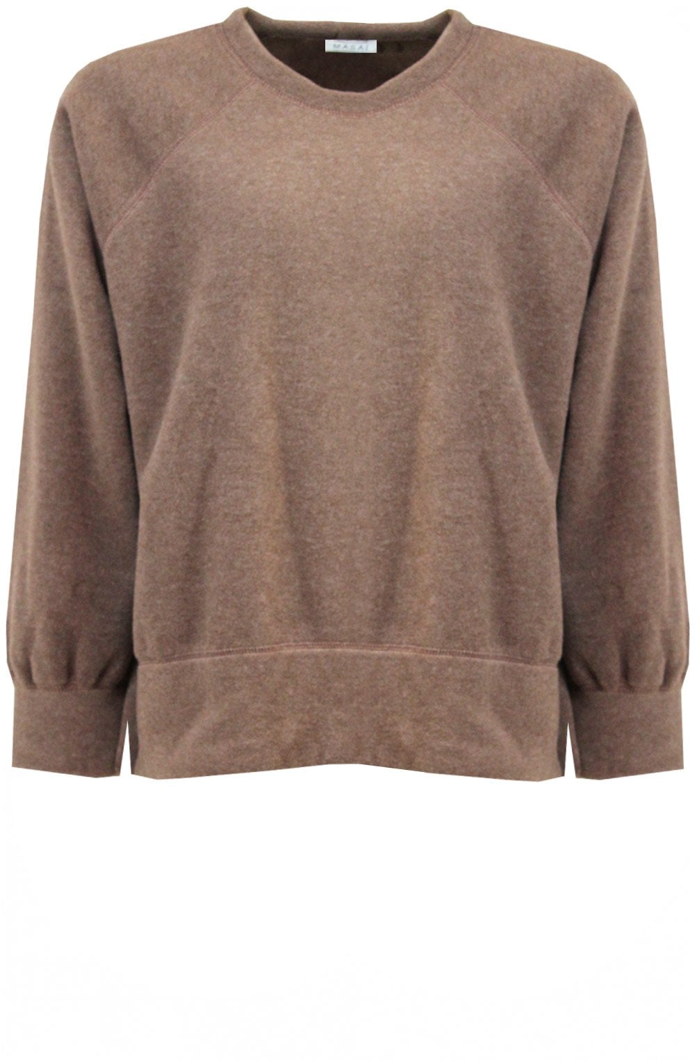 Brianna Chestnut Brown Oversize Jumper