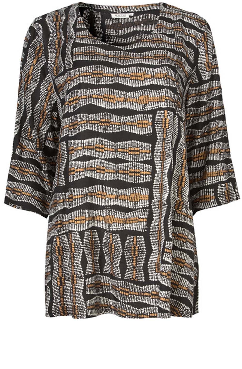 Bryssa Patterned Top
