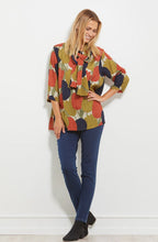Bryssa Tulip Print Top