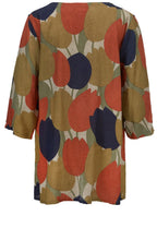 Bryssa Tulip Print Top