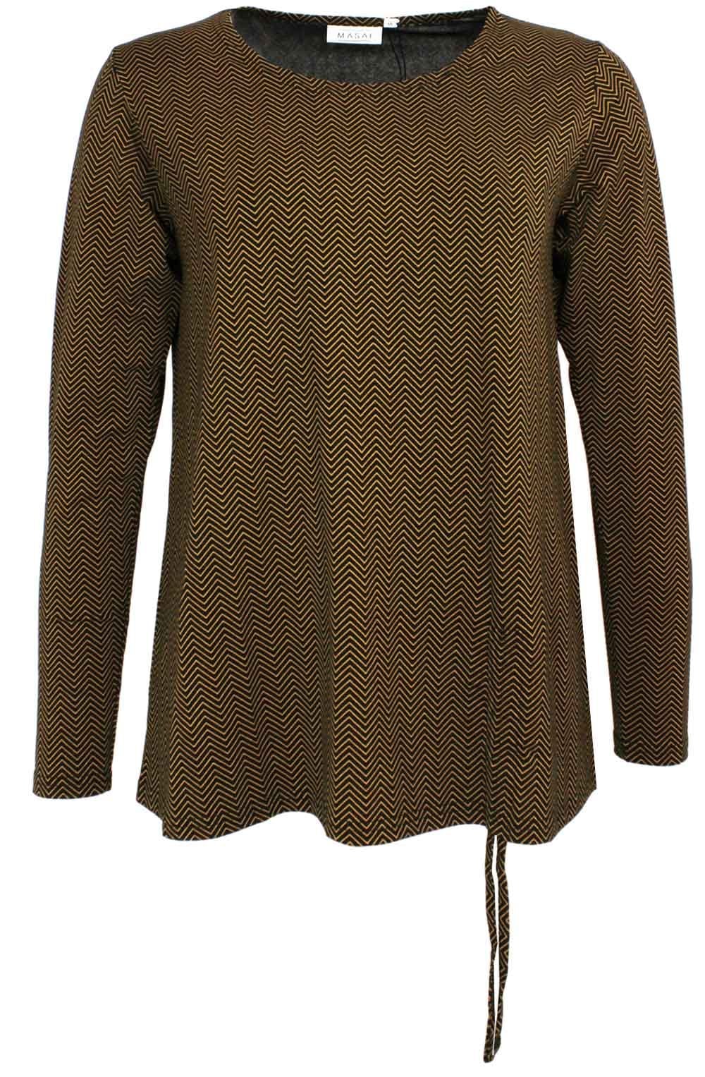 Buala Zig Zag Print Top