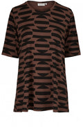 Butta Circular Print Top