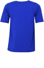 Butta Greek Blue Jersey Top