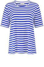 Butta Greek Blue Striped Top