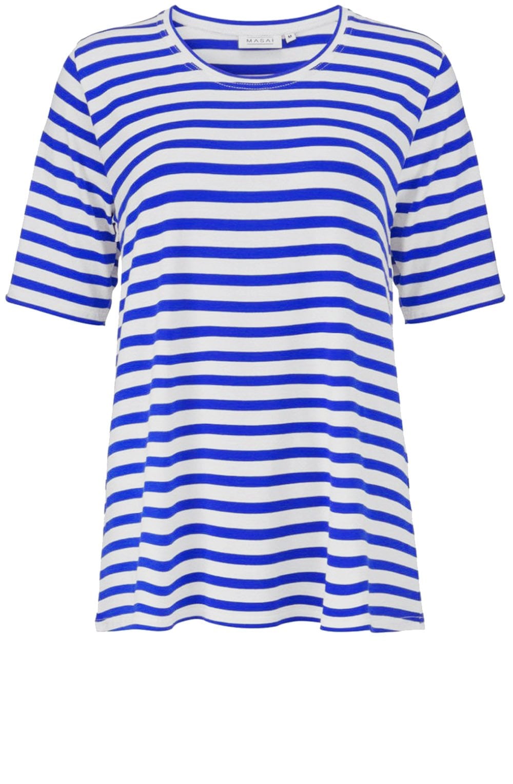 Butta Greek Blue Striped Top