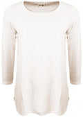 Cecille Cream Jersey Top