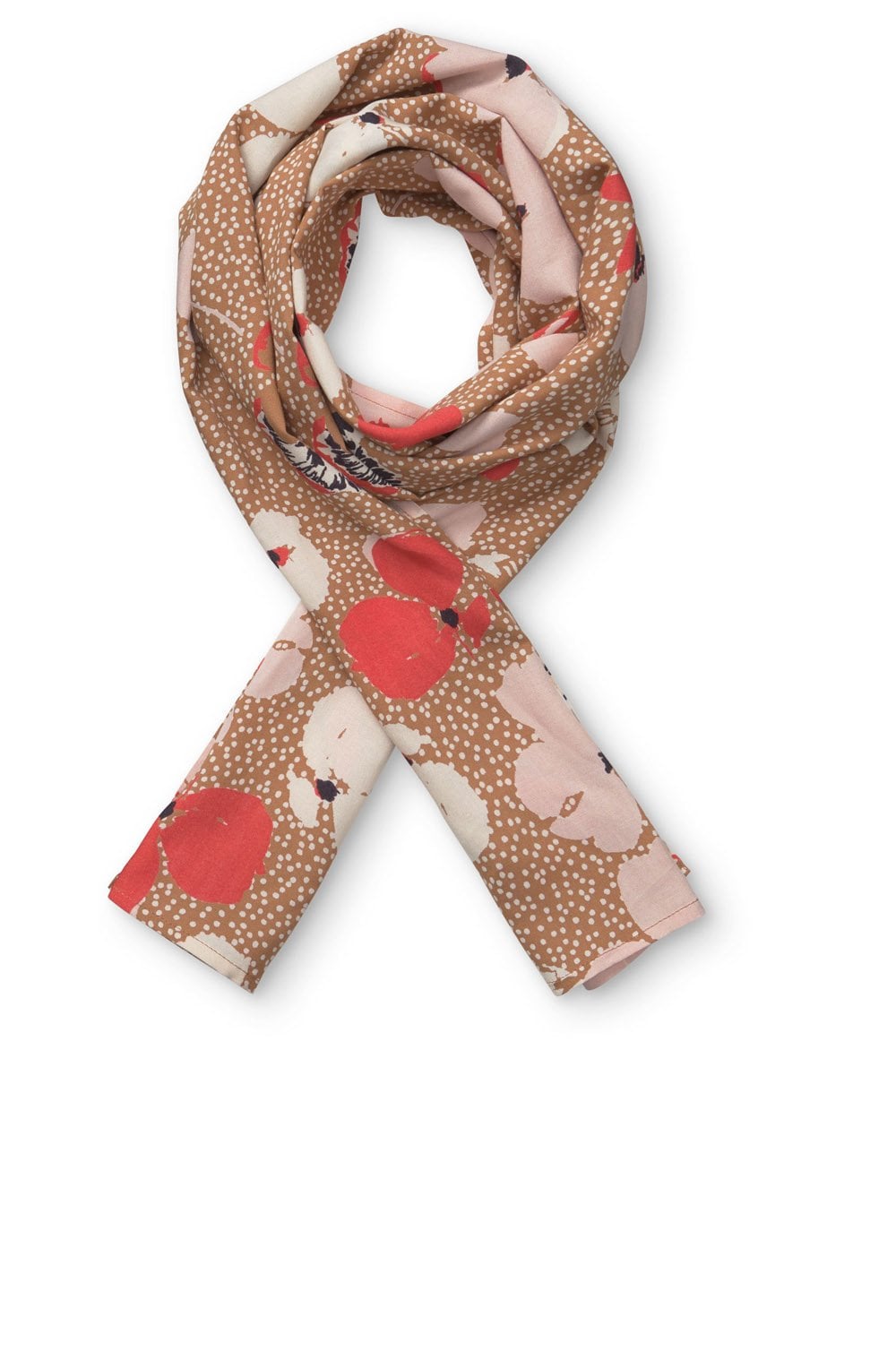 Chipmunk Floral Along Scarf
