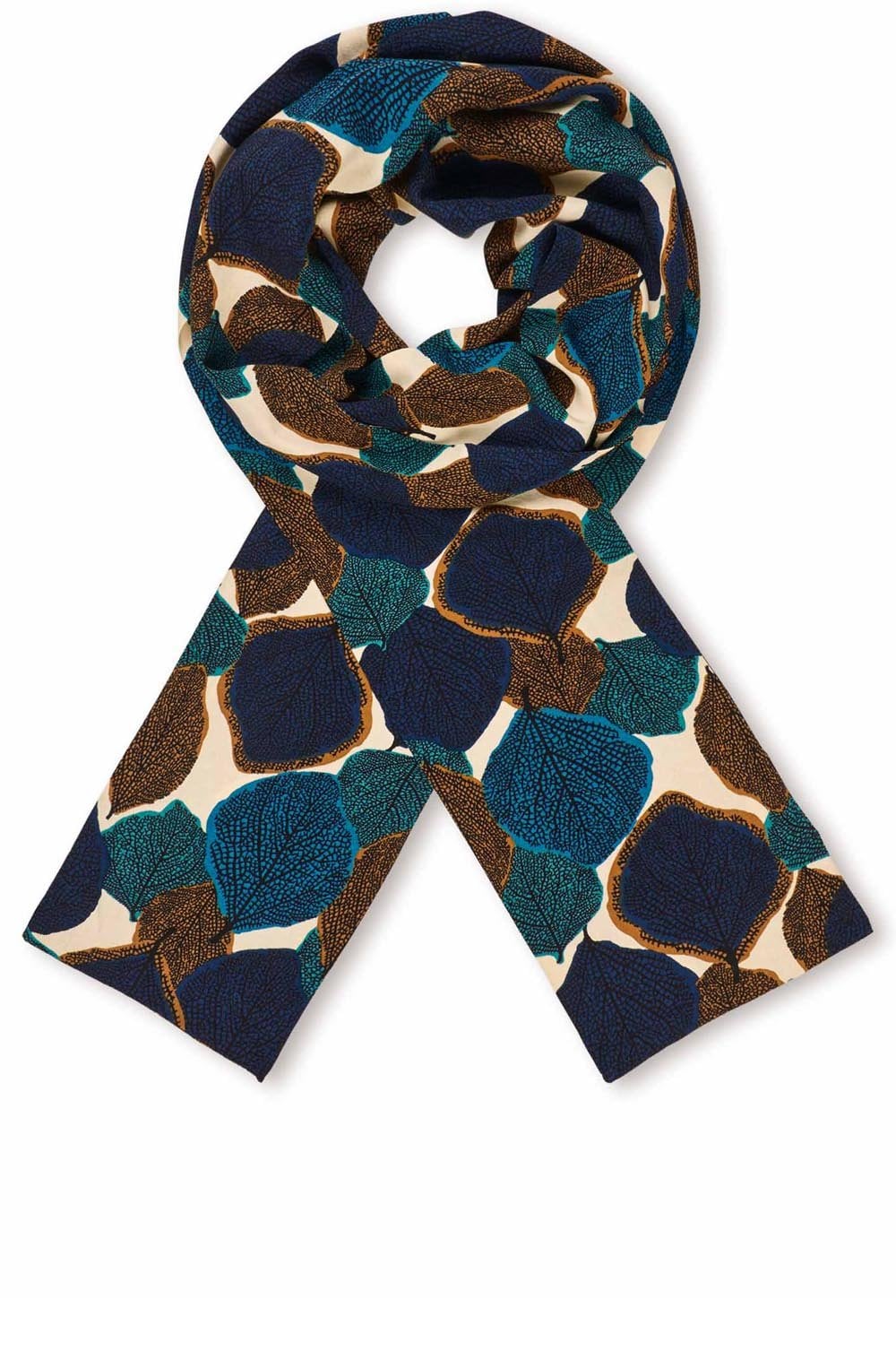Chipmunk Leaf Print Alo Scarf