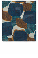 Chipmunk Leaf Print Atalja Scarf