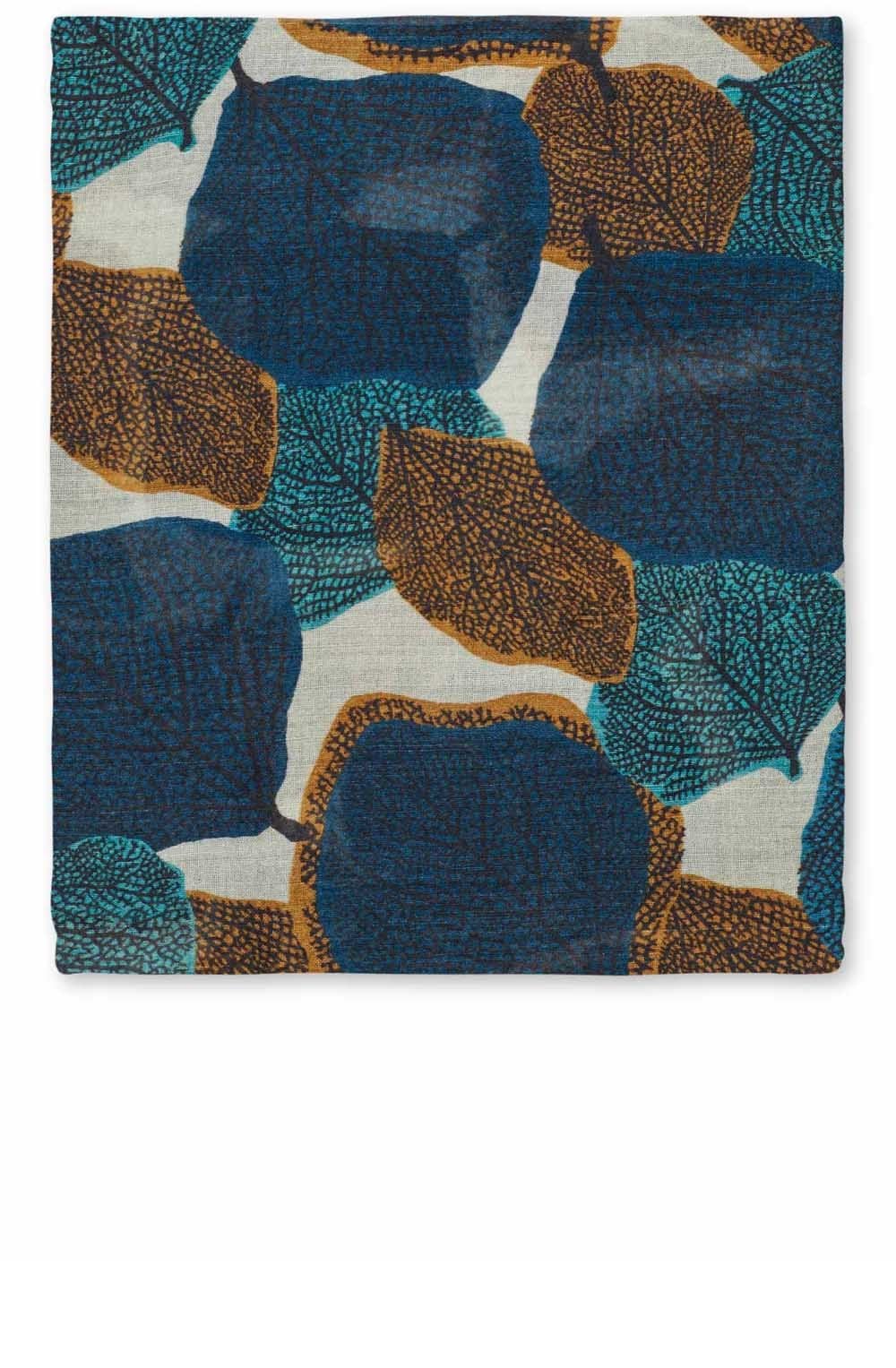 Chipmunk Leaf Print Atalja Scarf