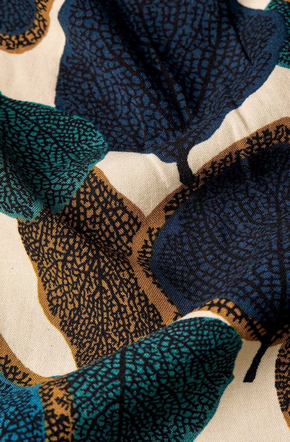Chipmunk Leaf Print Gaja Tunic