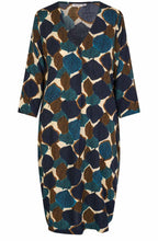 Chipmunk Leaf Print Nodetta Dress